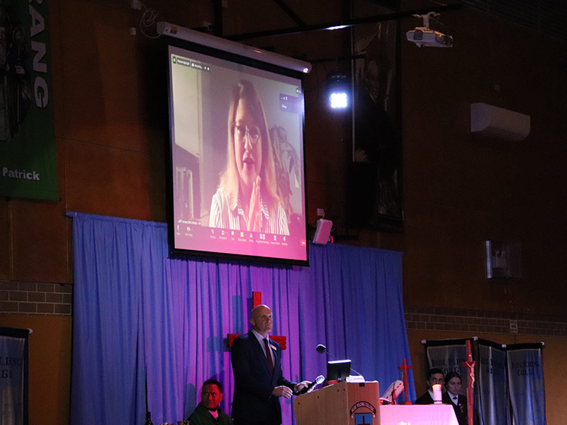 Kirraley Bowles - Inaugural Bede Polding Alumni award 2021 recipient
