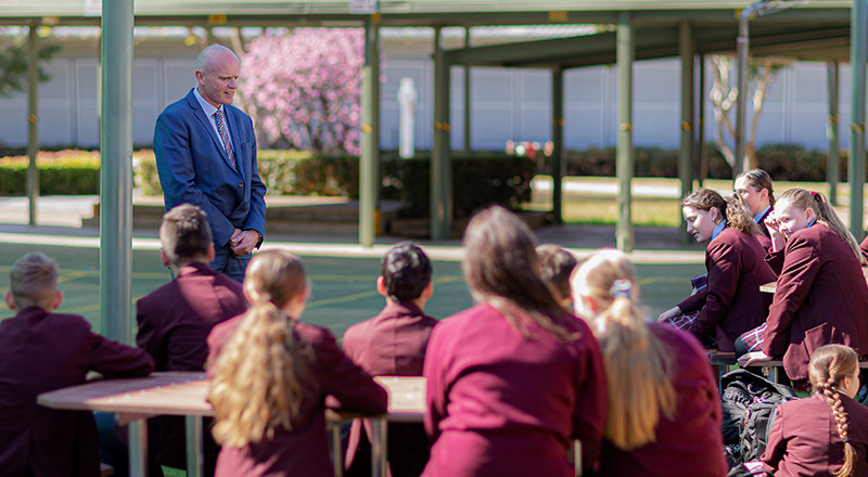 Principal's welcome - Bede Polding Catholic College South Windsor