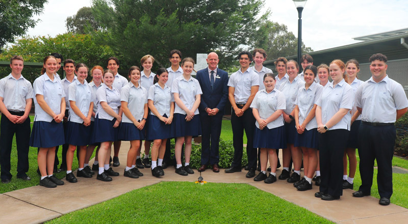 Student Leaders 2022 - Bede Polding Catholic College Sth Windsor