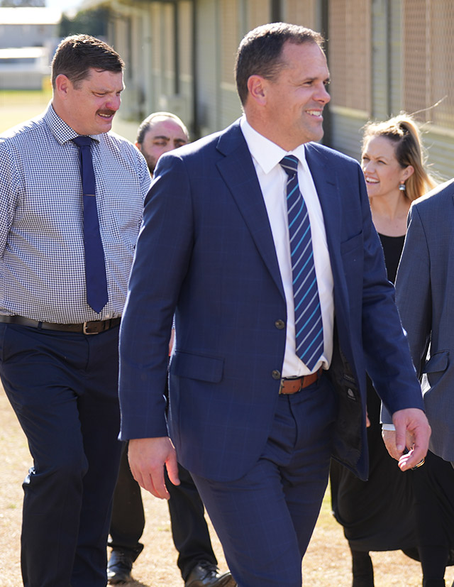 Leadership team at Bede Polding Catholic College South Windsor