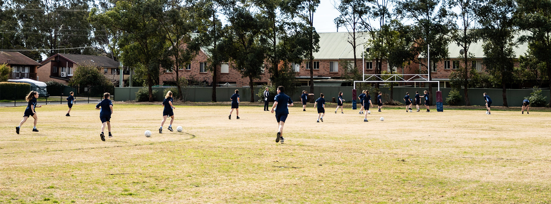 Bede Polding Catholic College Windsor sporting field
