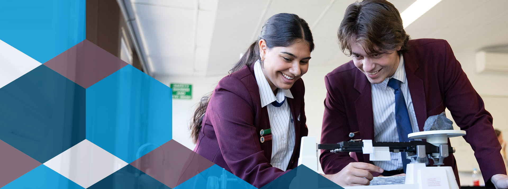 Science lesson at Bede Polding Catholic College Sth Windsor