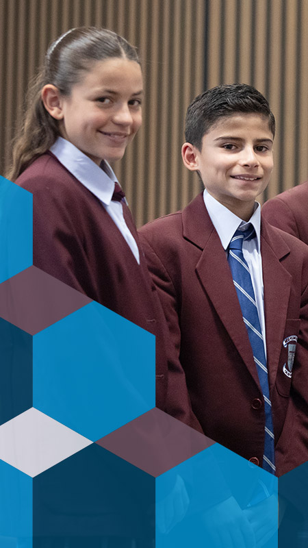 Bede Polding Catholic College South Windsor Students in liturgy