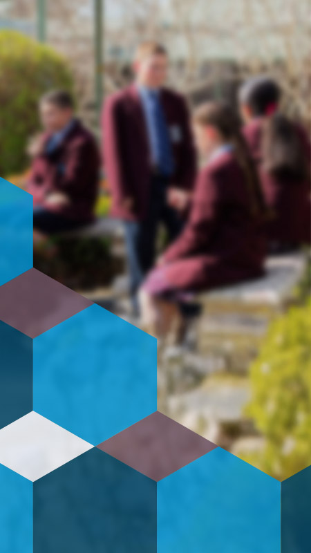 Welcoming students at Bede Polding Catholic College Sth Windsor