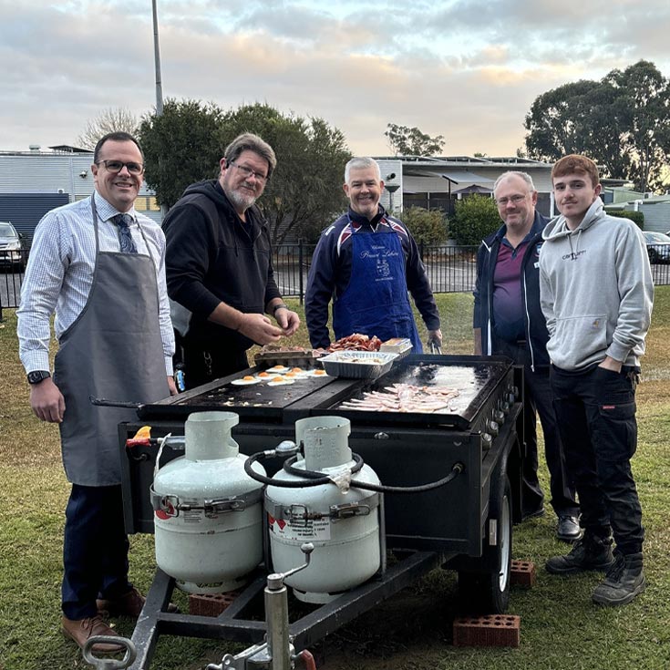 Bede Polding Principal and Parents BBQ