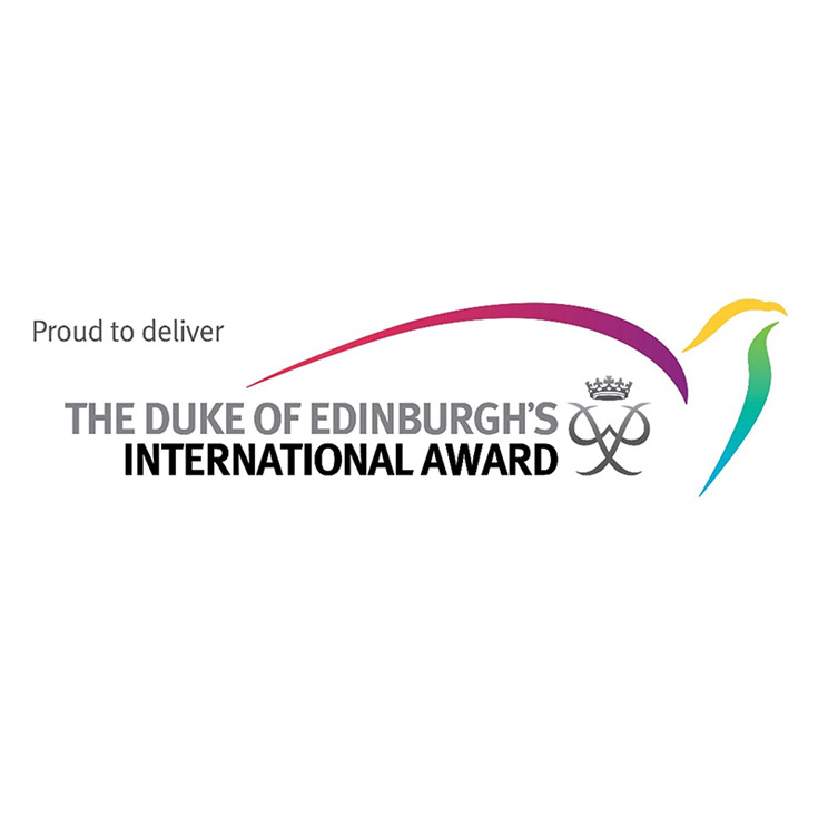 Logo reading Proud to Deliver the Duke of Edinbrughs International Award